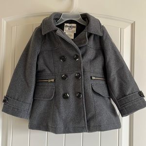 Girl’s OshKosh Hooded Pea Coat